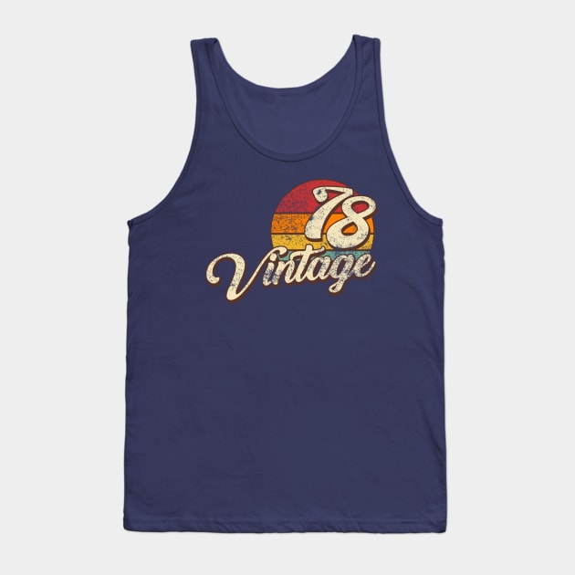 Vintage 1978 Tank Top by Styleuniversal